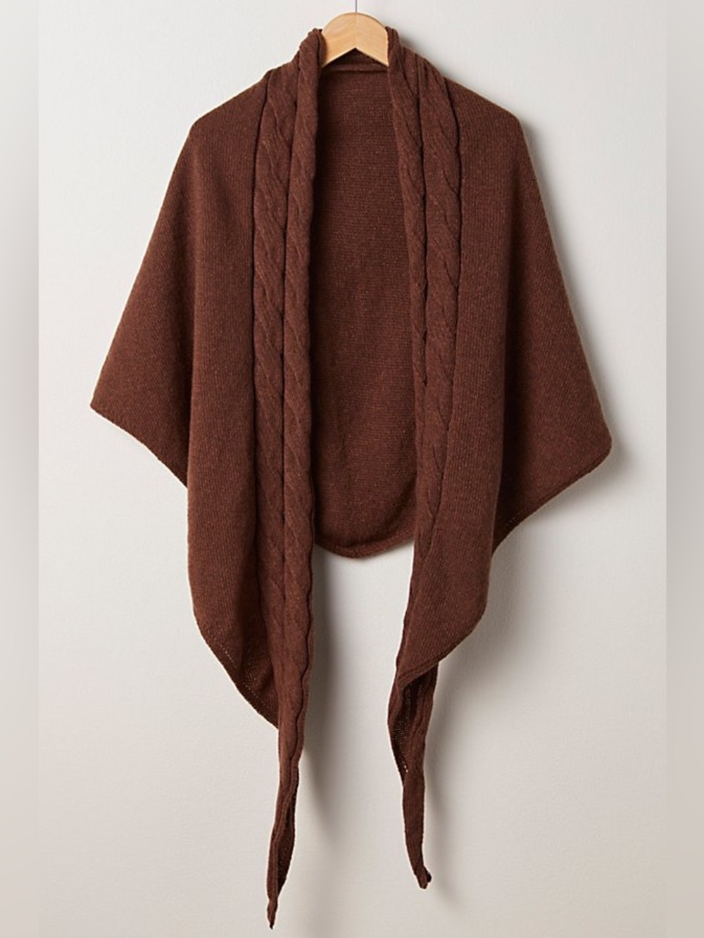 NWOT Free People Coastline Cable Knit Scarf